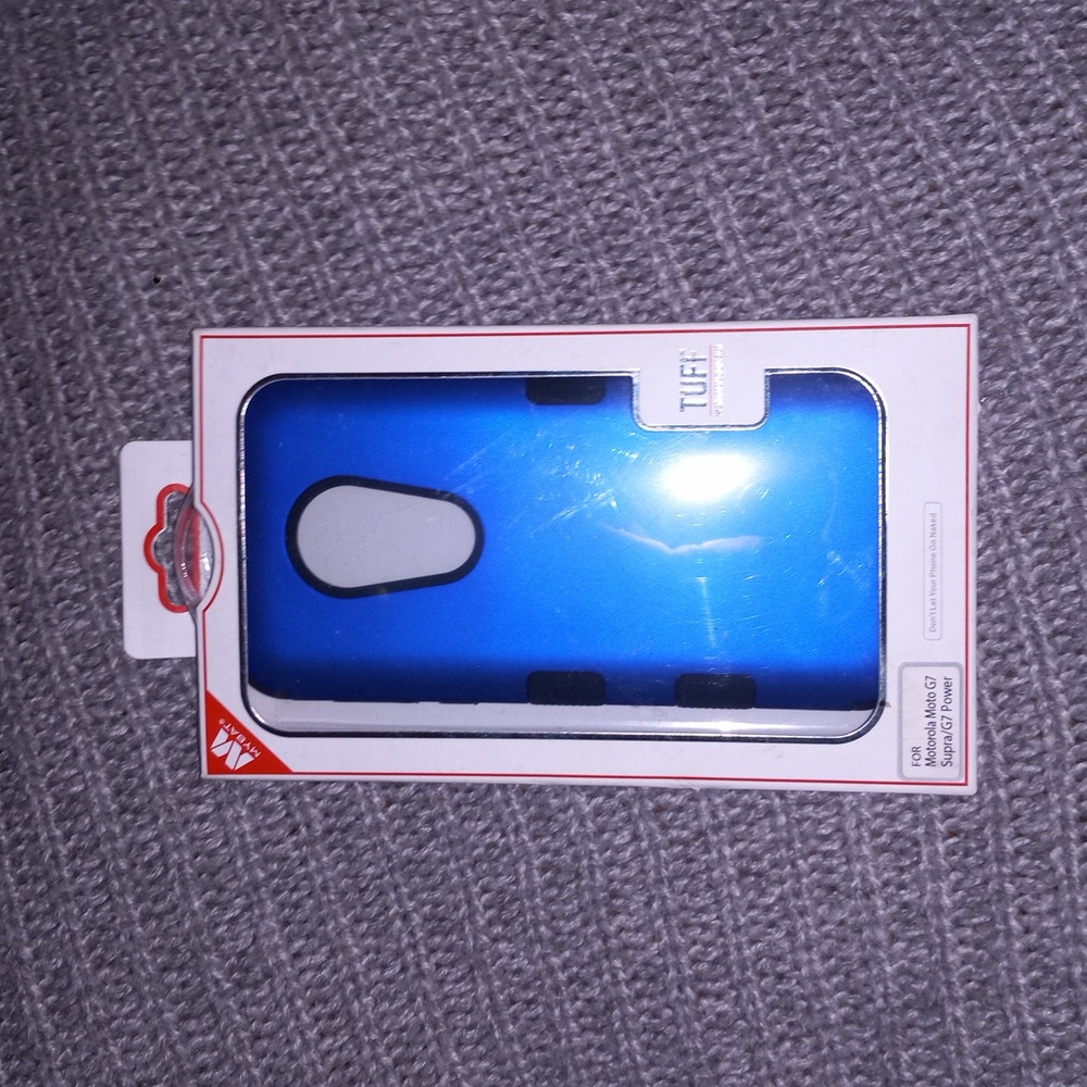 MYBAT TUFF Hybrid Protective Cover for Motorola MOTO G7 Supra/G7 Power